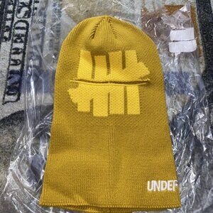 Undefeated Icon Logo Balaclava Mustard